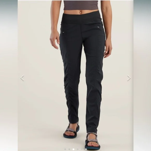 Prana Women's Koen Pant in Black Sz M - Picture 1 of 11